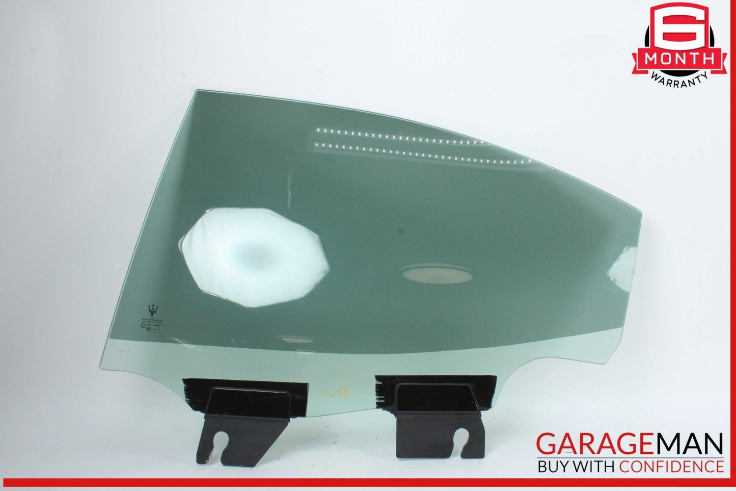 14-22 Maserati Ghibli M157 Rear Left Driver Side Door Window Glass OEM