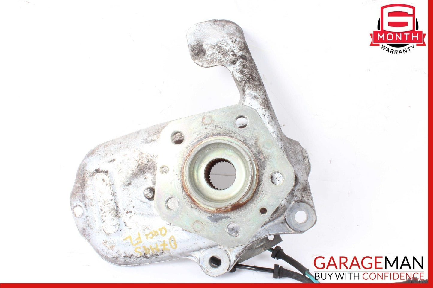 03-10 Maserati Quattroporte M139 Front Left Side Spindle Knuckle Hub OEM