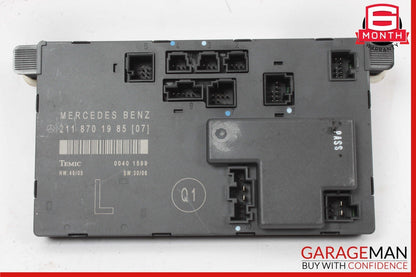 03-09 Mercedes W211 E350 E500 Front Left Driver Side Door Control Module Unit