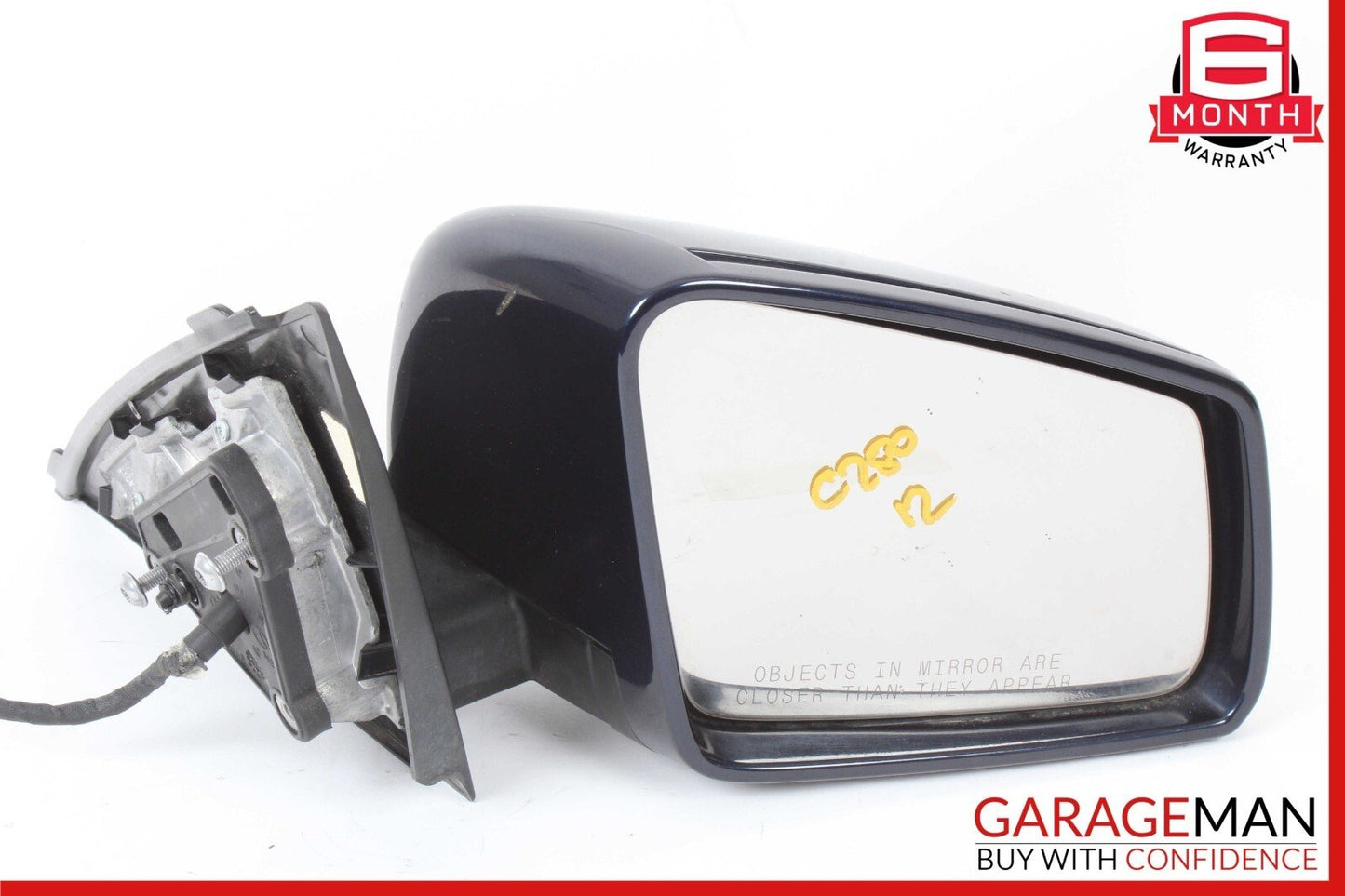 12-14 Mercedes W204 C250 C63 AMG Front Right Side Mirror Rear View Door OEM
