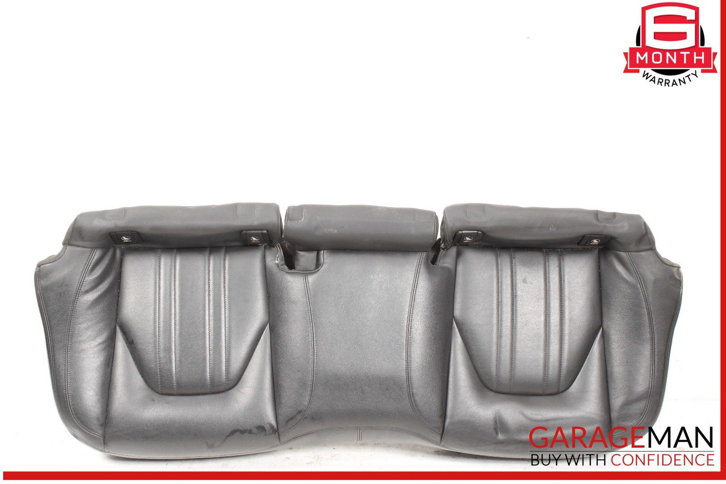 14-22 Maserati Ghibli M157 Rear Seat Cushion Lower Bottom Black OEM
