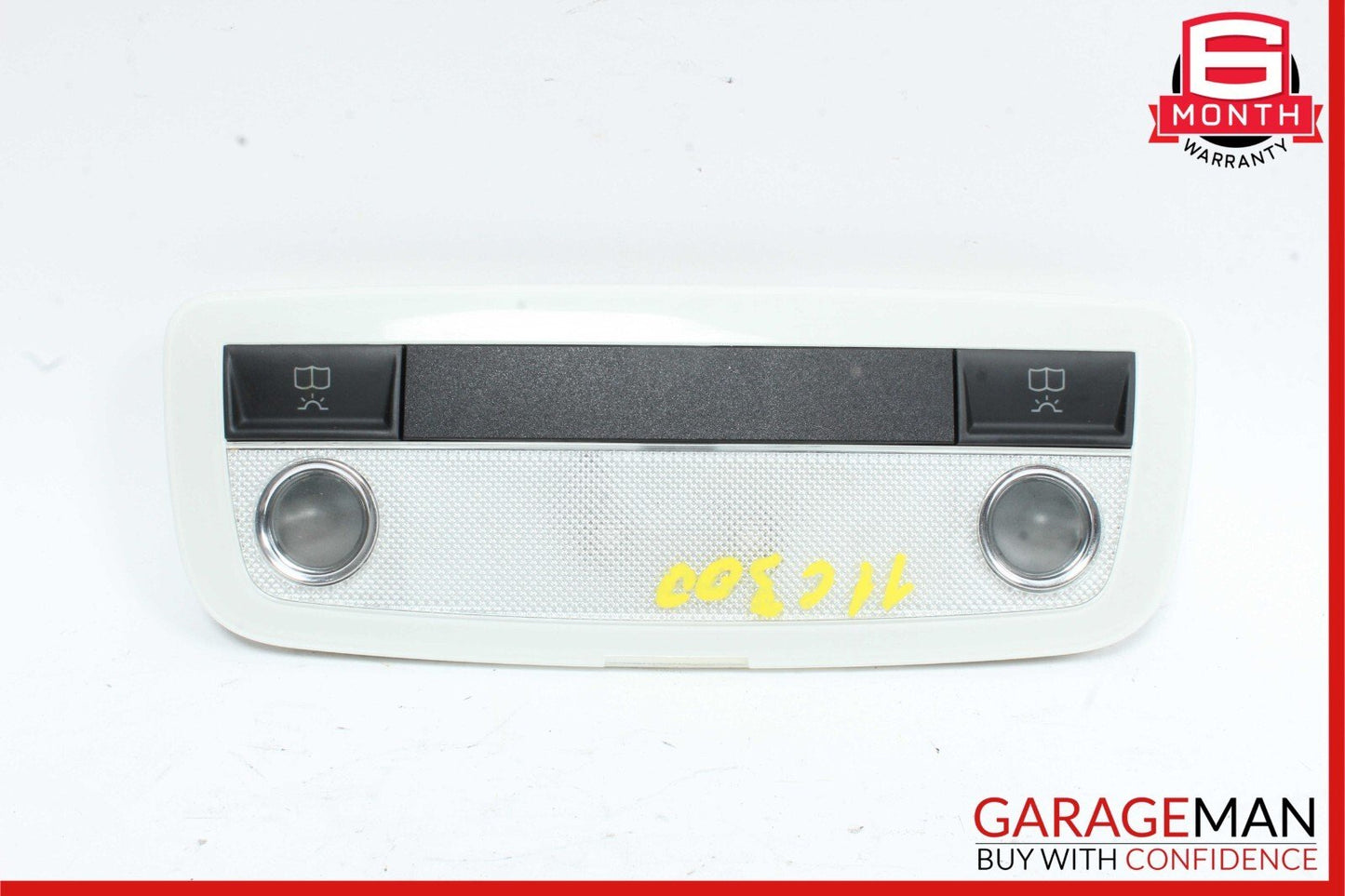 08-14 Mercedes W204 C300 4MATIC Rear Overhead Dome Light Lamp Reading Map OEM