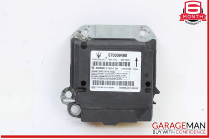 14-17 Maserati Quattroporte S Restraint Sensor Control Module Unit 670009490 OEM