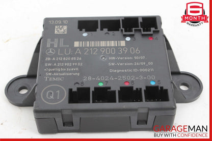 08-18 Mercedes X204 GLK350 E350 C300 CLS550 Rear Left Side Door Control Module