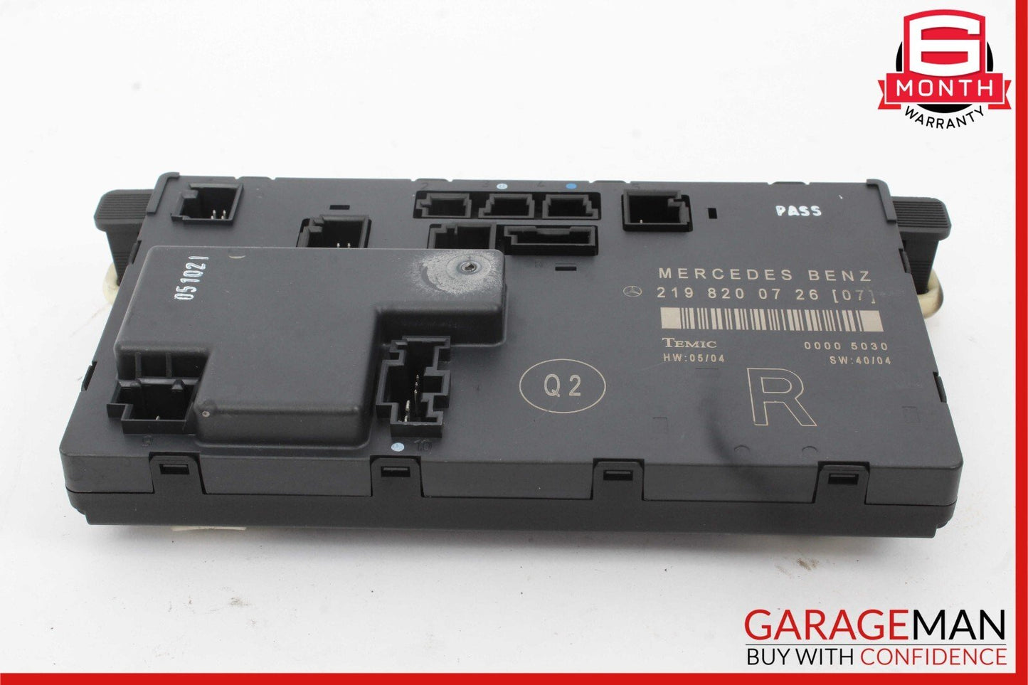 06-11 Mercedes CLS500 CLS550 CLS55 AMG Front Right Side Door Control Module Unit