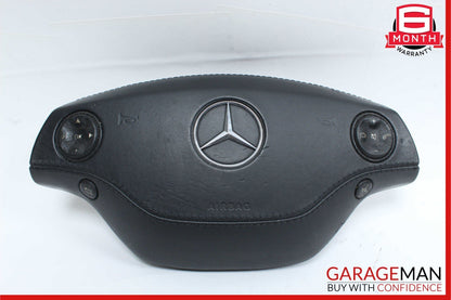 07-10 Mercedes W216 CL550 S550 Steering Wheel Airbag Air Bag Assembly Black
