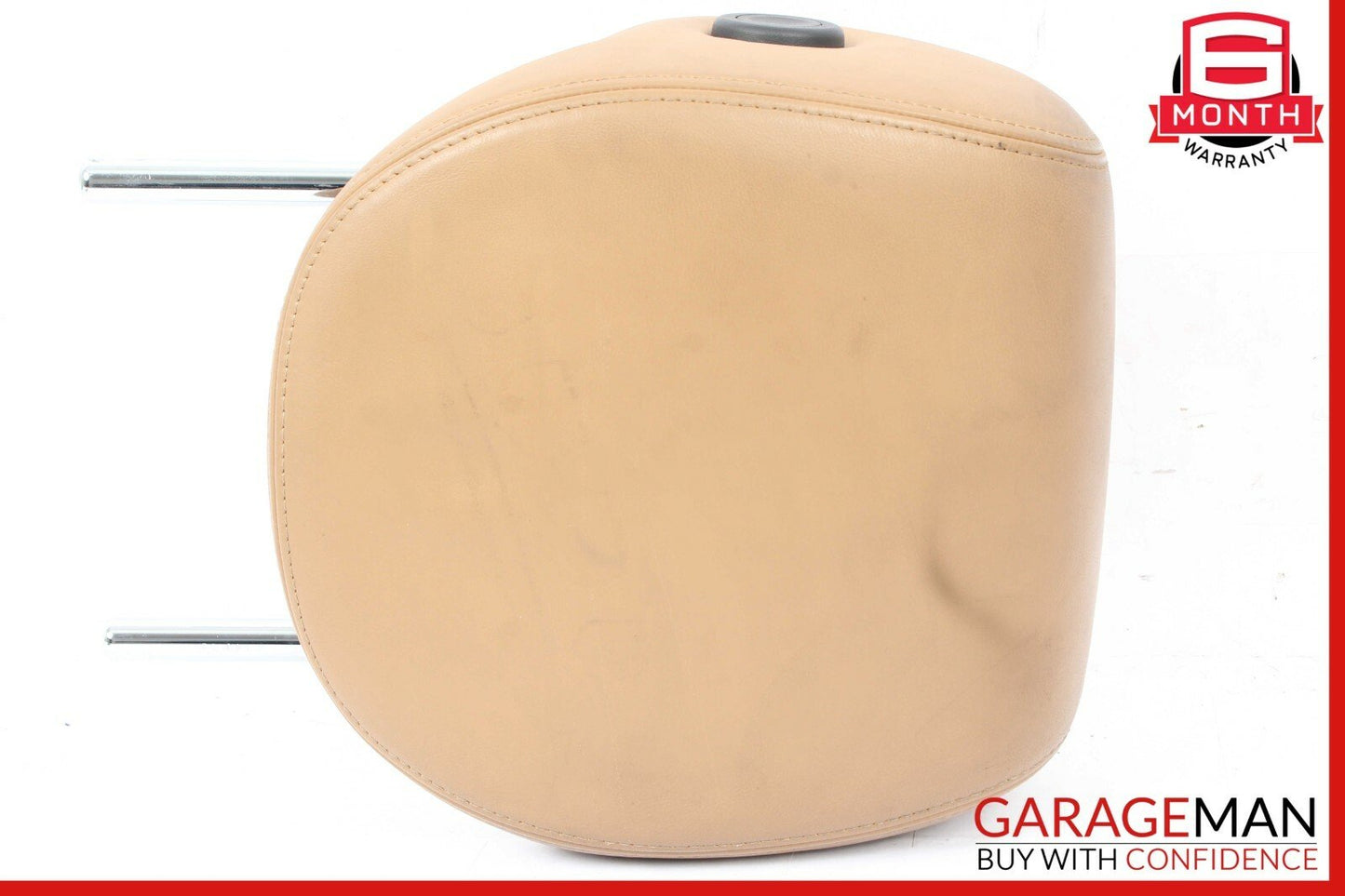 03-10 Porsche Cayenne 955 957 Rear Right Seat Headrest Head Rest Sand Beige