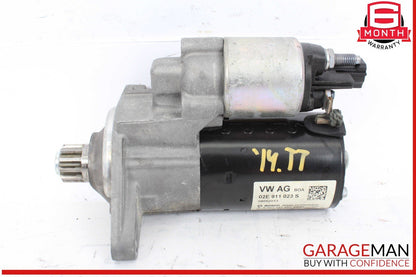 11-15 Audi TT TTS Engine Starter Motor 02E911023S OEM