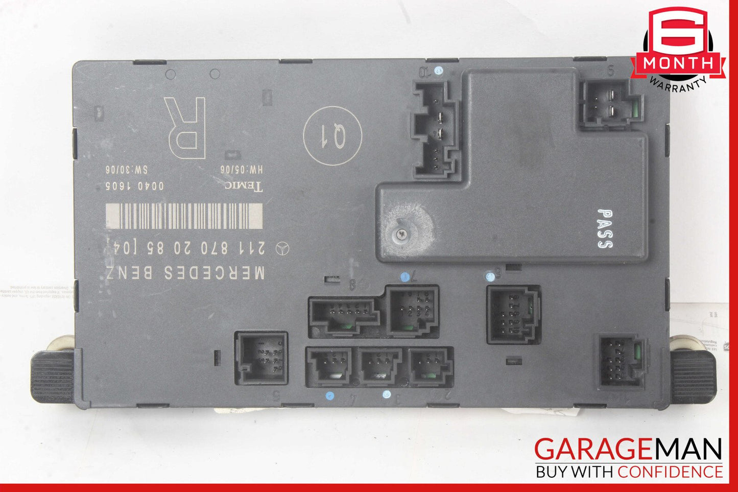03-09 Mercedes W211 E320 E550 Front Right Passenger Door Control Module OEM