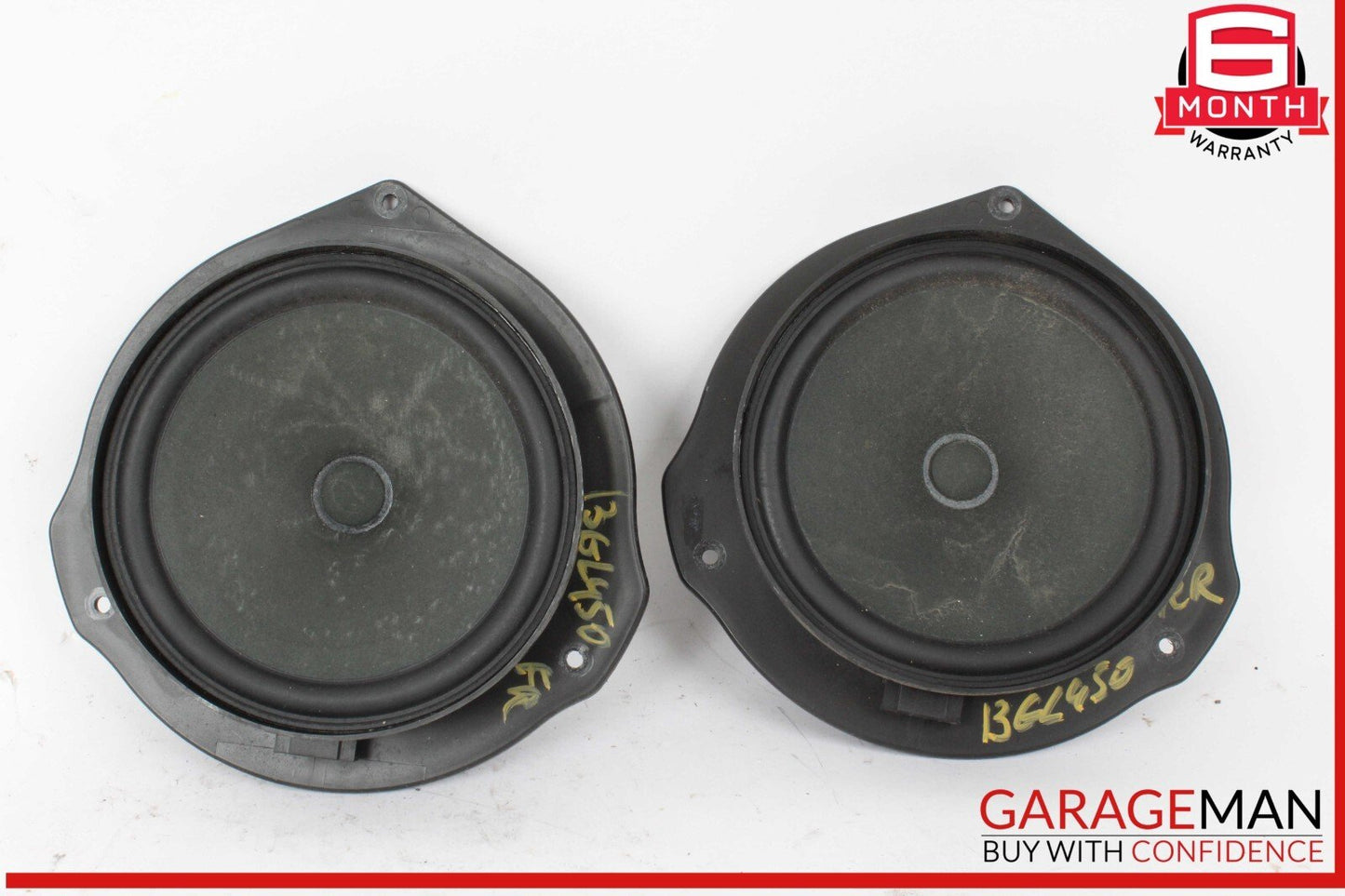 12-16 Mercedes X166 GL450 Front Right & Left Side Door Sound Audio Speakers