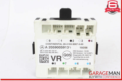 15-18 Mercedes W205 C300 Front Right Passenger Side Door Control Module Unit OEM