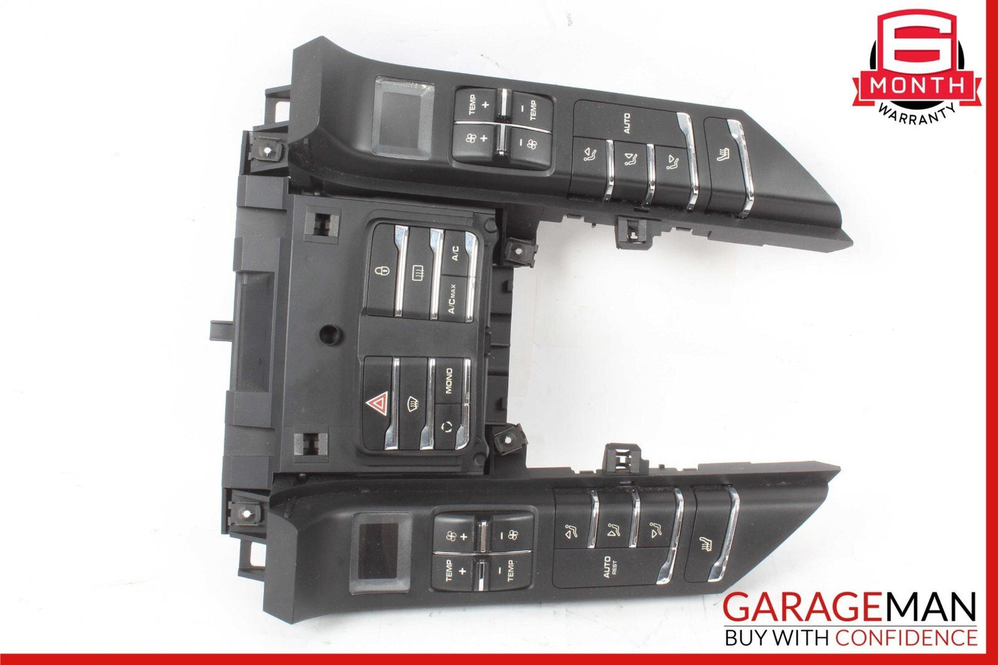 11-17 Porsche Cayenne 958 Front Center Console AC A/C Heater Climate Controller