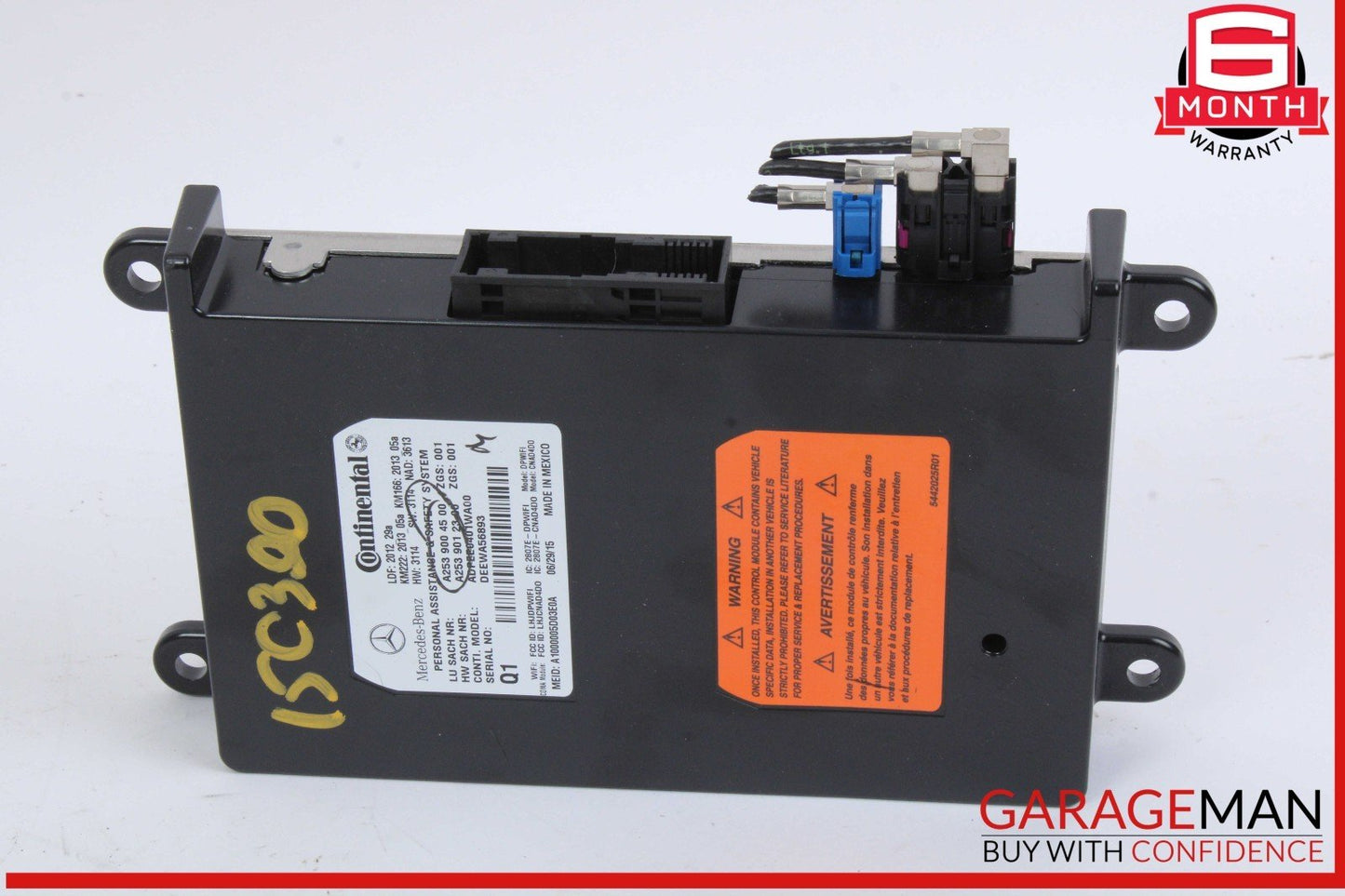 10-20 Mercedes W205 C300 C400 GLA250 SL400 Communication Control Module OEM