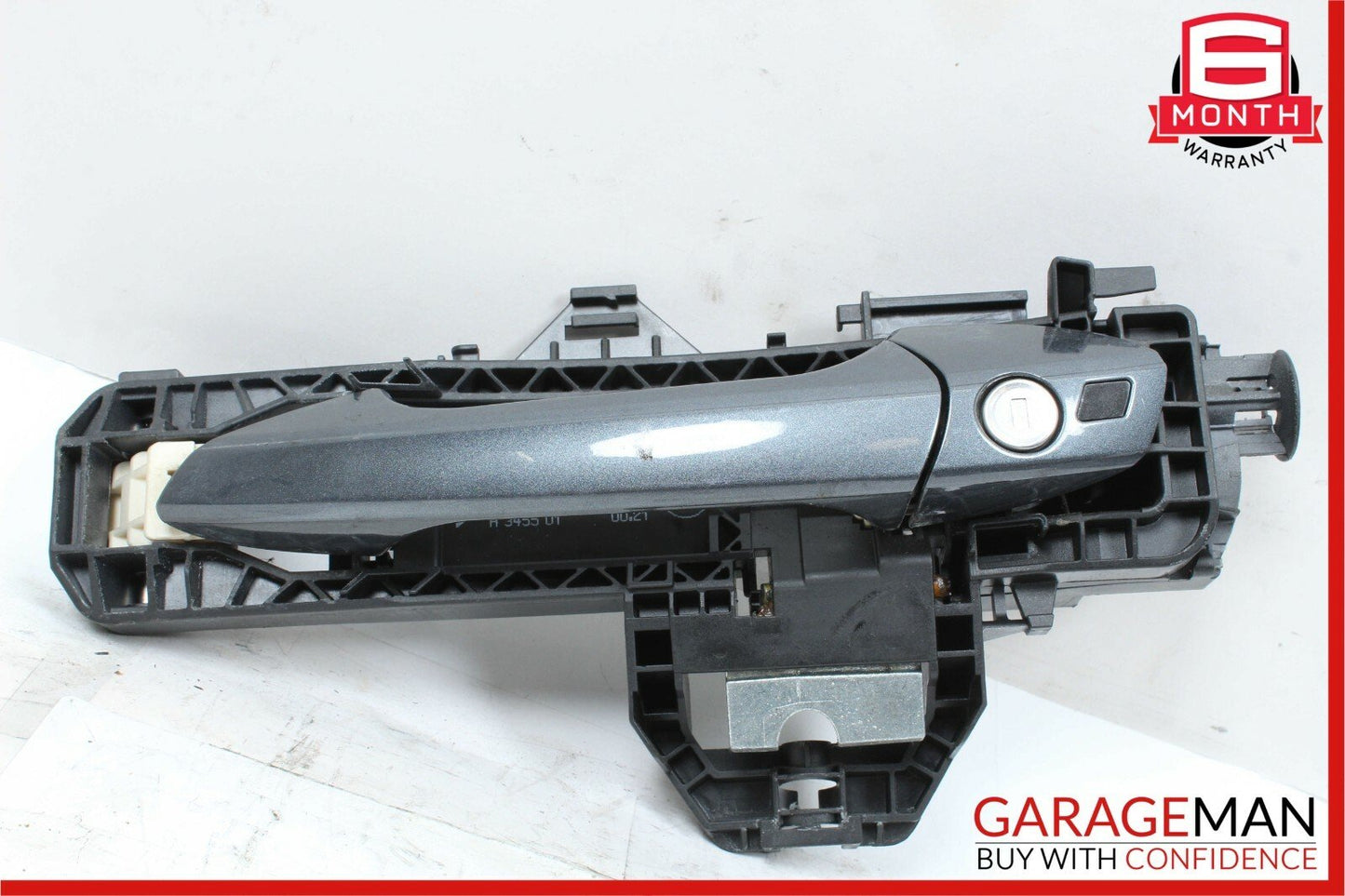 08-11 Mercedes W204 C300 C350 Front Left Driver Side Exterior Door Handle Gray