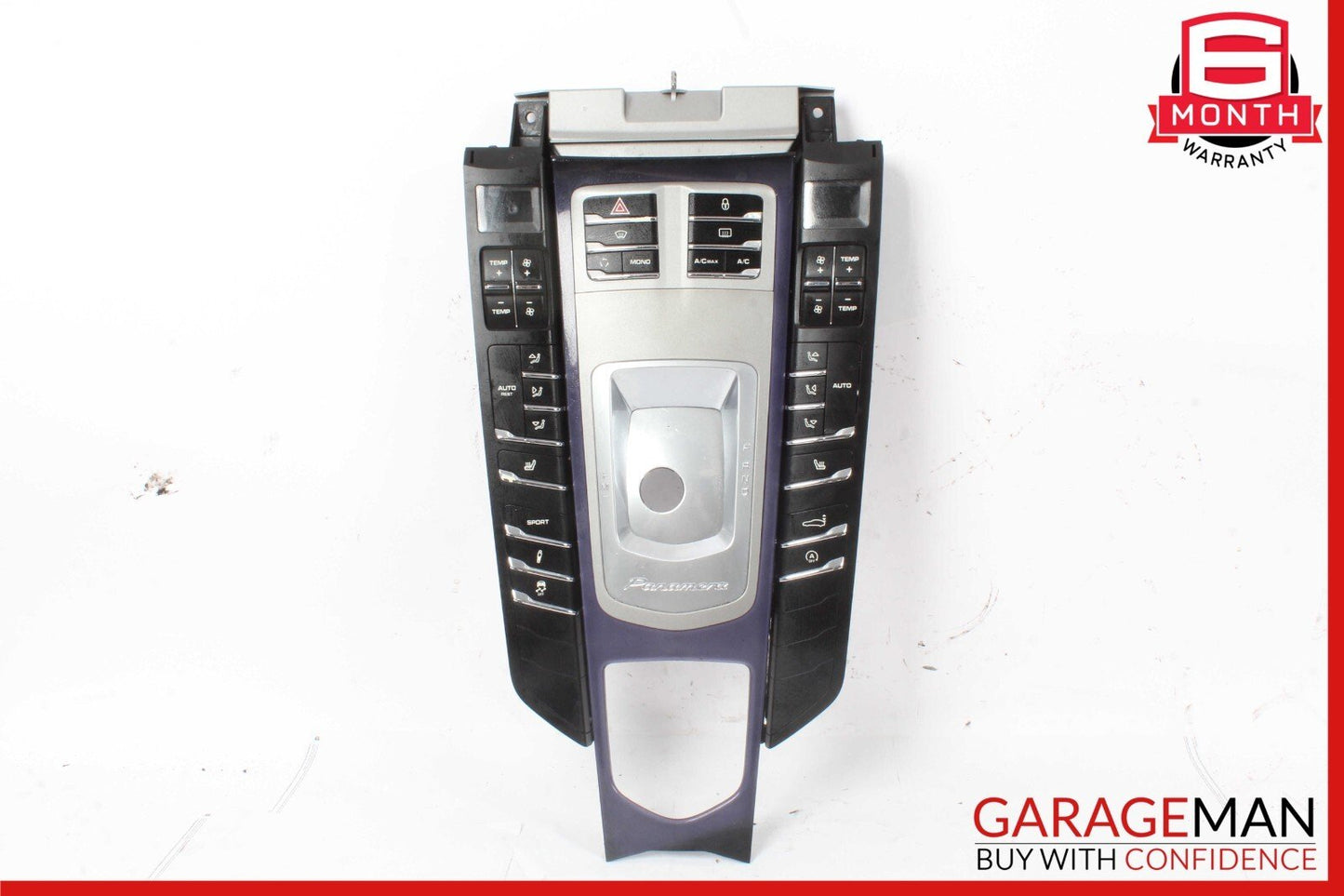 10-13 Porsche Panamera 970 Front AC Heater Climate Control Switch Panel Assy