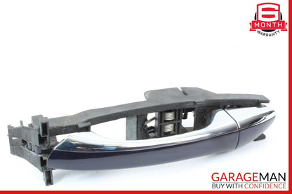 03-09 Mercedes W211 E350 E500 Rear Left Side Door Handle Blue OEM