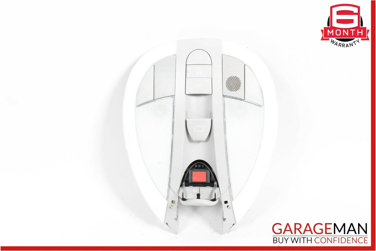 06-11 Mercedes W219 CLS500 Front Overhead Dome Light Lamp Sunroof Switch Grey