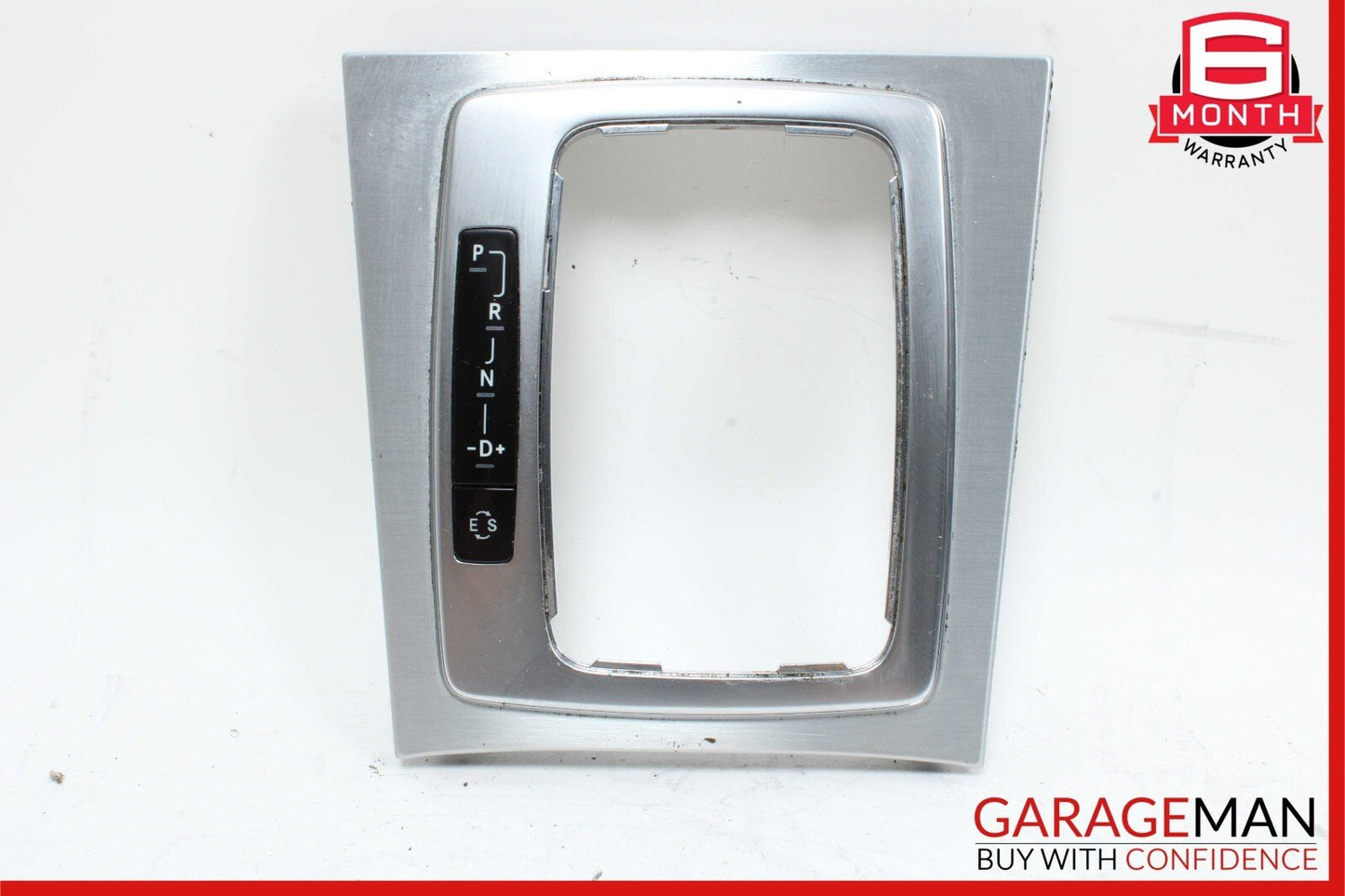 08-14 Mercedes W204 C250 C63 AMG Center Console Shifter Trim Cover Bezel Silver