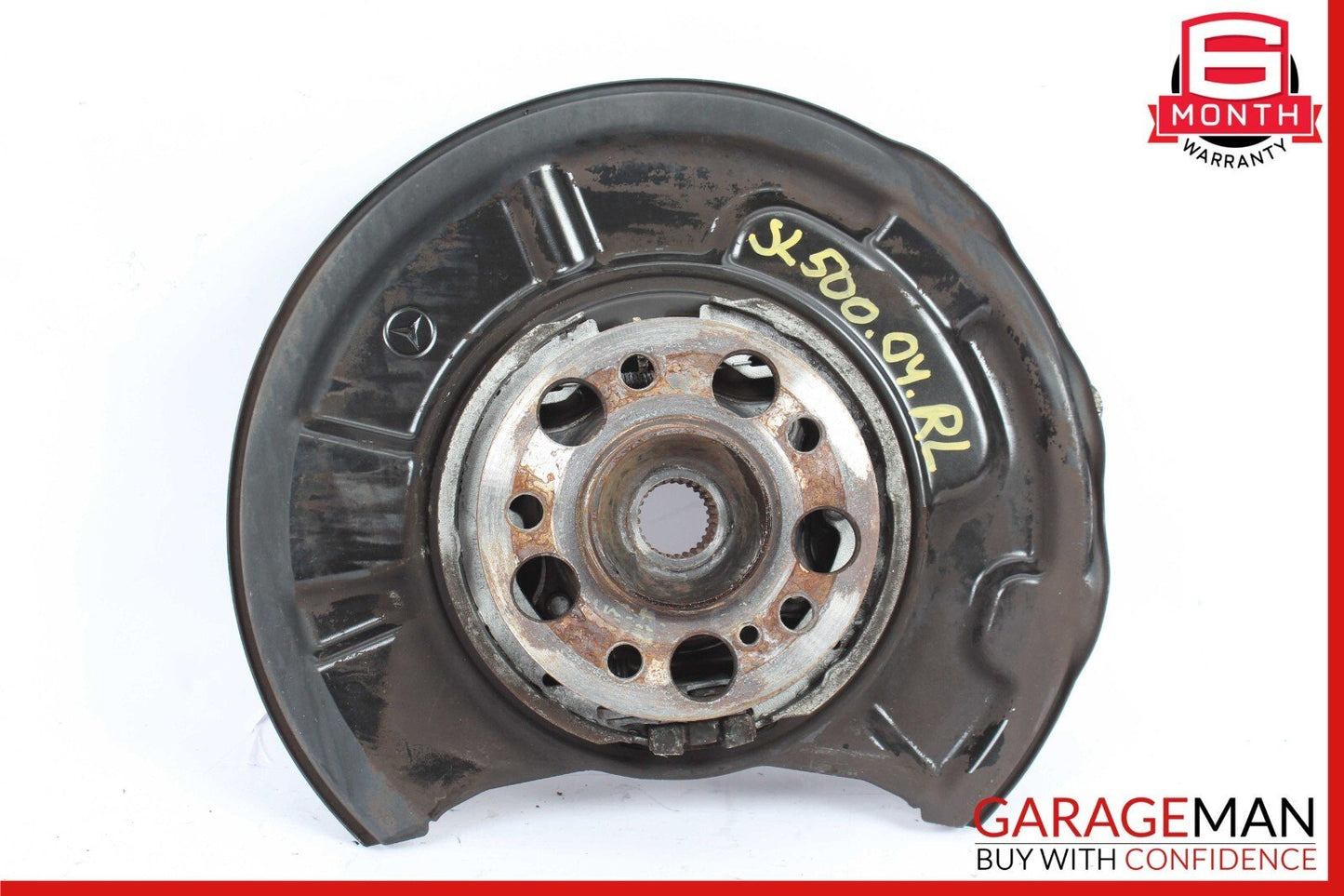 03-12 Mercedes R230 SL500 Rear Left Side Wheel Spindle Knuckle Hub Bearing OEM