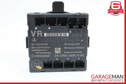 08-18 Mercedes SLK250 CLS400 E400 C350 Front Right Side Door Control Module Unit