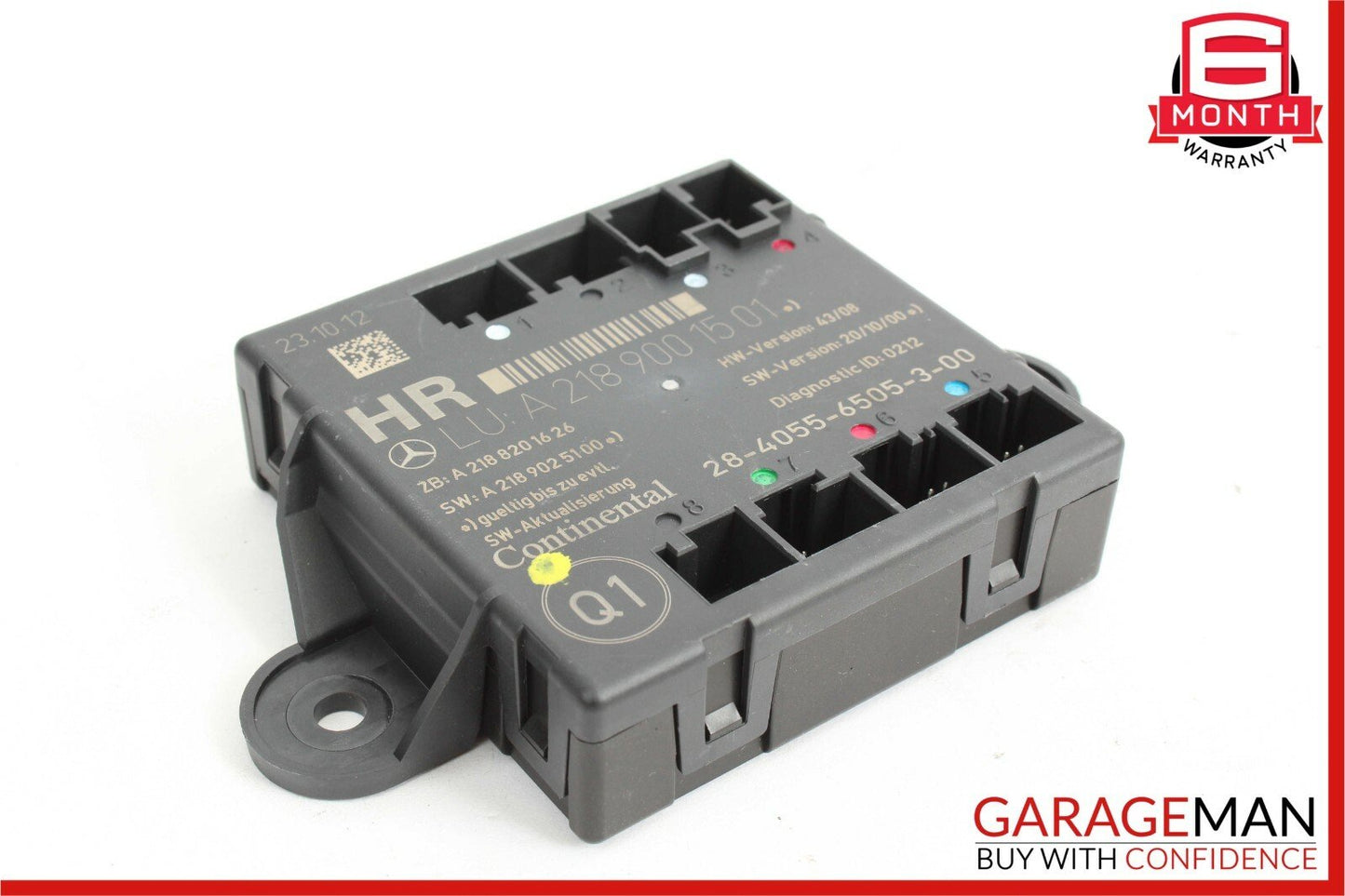 08-14 Mercedes W204 C250 C350 Rear Right Side Door Control Module Unit OEM
