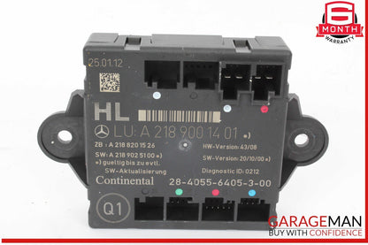 08-18 Mercedes W218 CLS550 C300 E550 Rear Left Side Door Control Module Unit