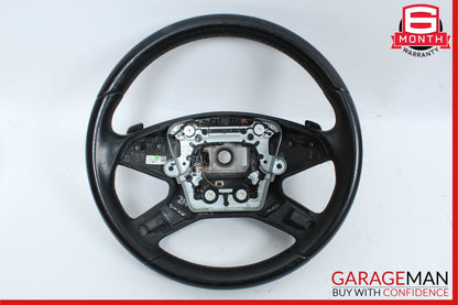 10-13 Mercedes W212 E350 E550 E400 Steering Wheel w/ Paddle Shifters Black OEM