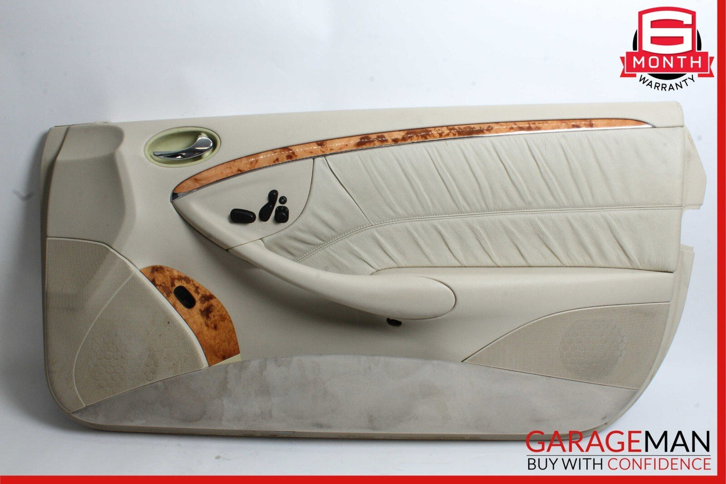 03-05 Mercedes W209 CLK500 Convertible Right Passenger Interior Door Panel Beige