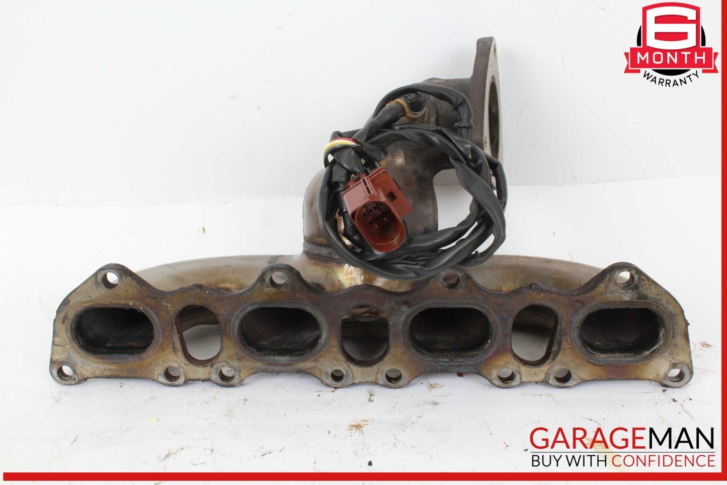 03-06 Porsche Cayenne Turbo 955 V8 Left Side Exhaust Manifold 94811112002 OEM