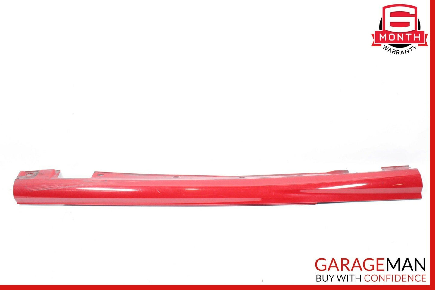 12-14 Mercedes W204 C250 Coupe Sport Right Side Rocker Skirt Moulding Panel Red
