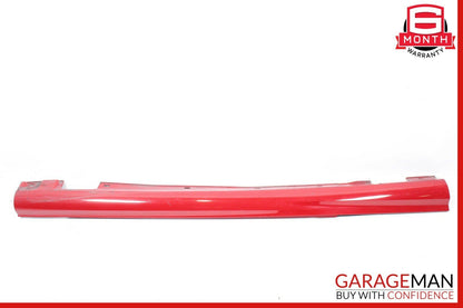 12-14 Mercedes W204 C250 Coupe Sport Right Side Rocker Skirt Moulding Panel Red