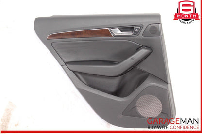 13-17 Audi Q5 Rear Left Driver Side Interior Door Panel OEM