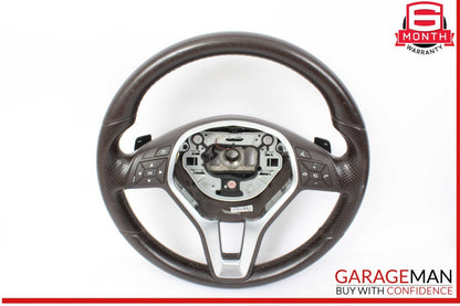 12-16 Mercedes W212 E350 CLS550 E550 Steering Wheel w/ Paddle Shifters OEM