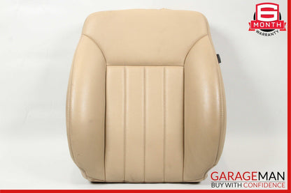 06-10 Mercedes W251 R350 R550 Front Left Top Upper Seat Cushion Leather Brown