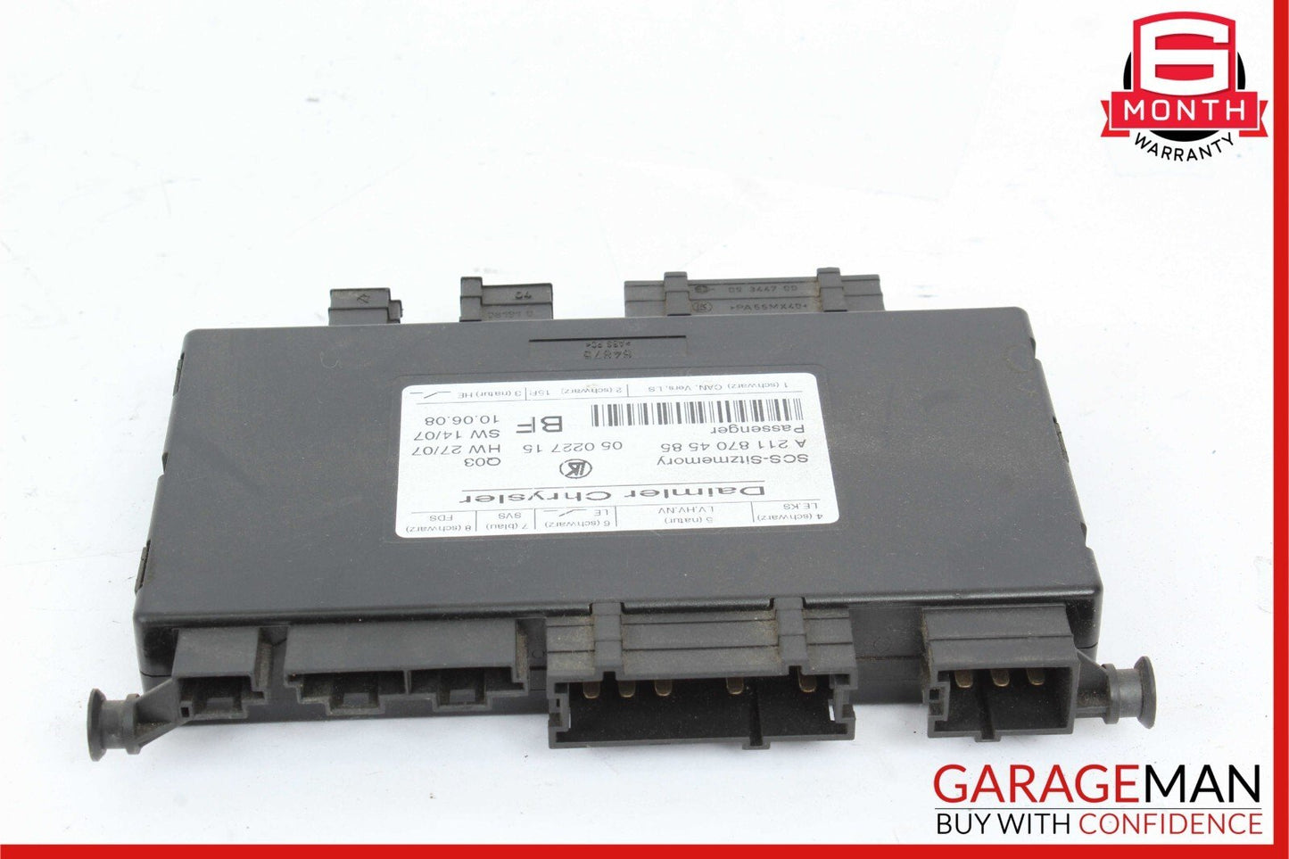 03-12 Mercedes X164 GL450 CLS550 E350 Front Right Seat Control Module Unit OEM
