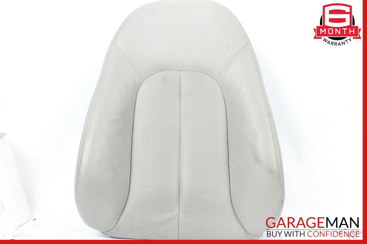 00-06 Mercedes W215 CL500 Front Right Side Top Upper Seat Cushion Cover Gray OEM