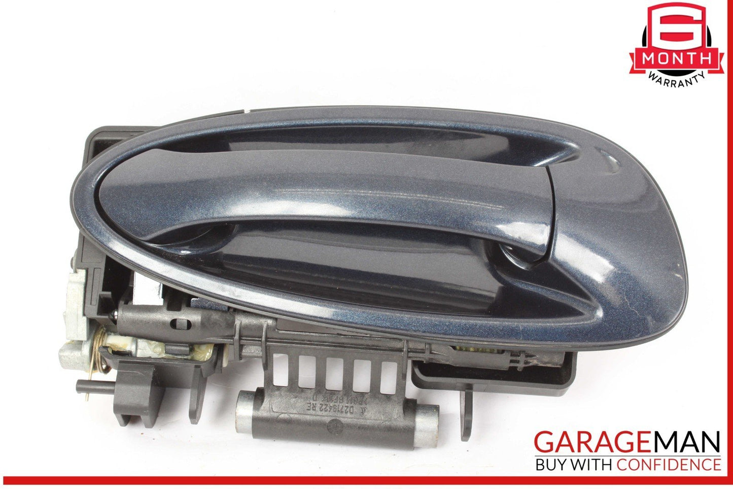 10-16 Porsche Panamera 970 Right Passenger Side Exterior Door Handle Blue OEM
