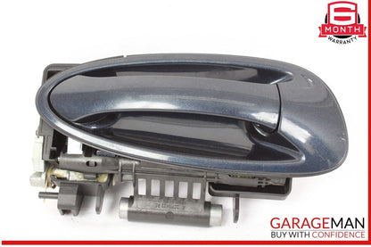 10-16 Porsche Panamera 970 Right Passenger Side Exterior Door Handle Blue OEM