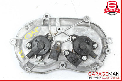 06-13 Mercedes W211 E350 S550 Front Right Engine Timing Chain Cover Plate OEM