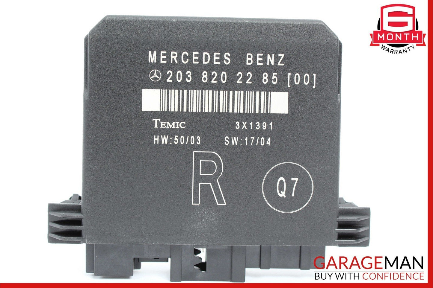 01-07 Mercedes W203 Ð¡280 C240 Rear Right Door Control Module 2038202285 OEM