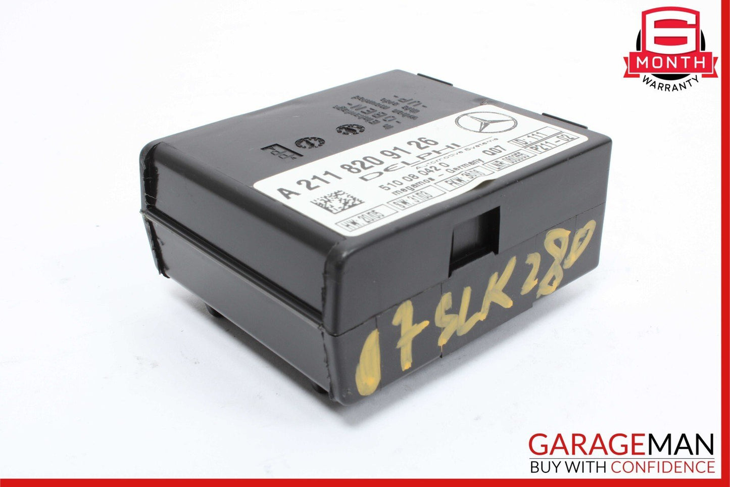 00-11 Mercedes R171 SLK300 SL500 CL600 Anti Theft Alarm Control Module Unit OEM