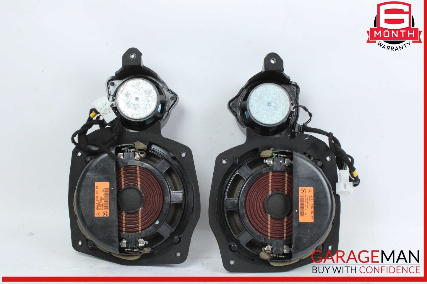 07-09 Mercedes W221 S550 S600 Front Right & Front Left Side Door Speaker OEM