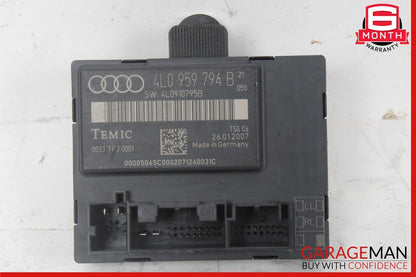 07-09 Audi Q7 Rear Right Passenger Side Door Control Module 4L0959794B OEM