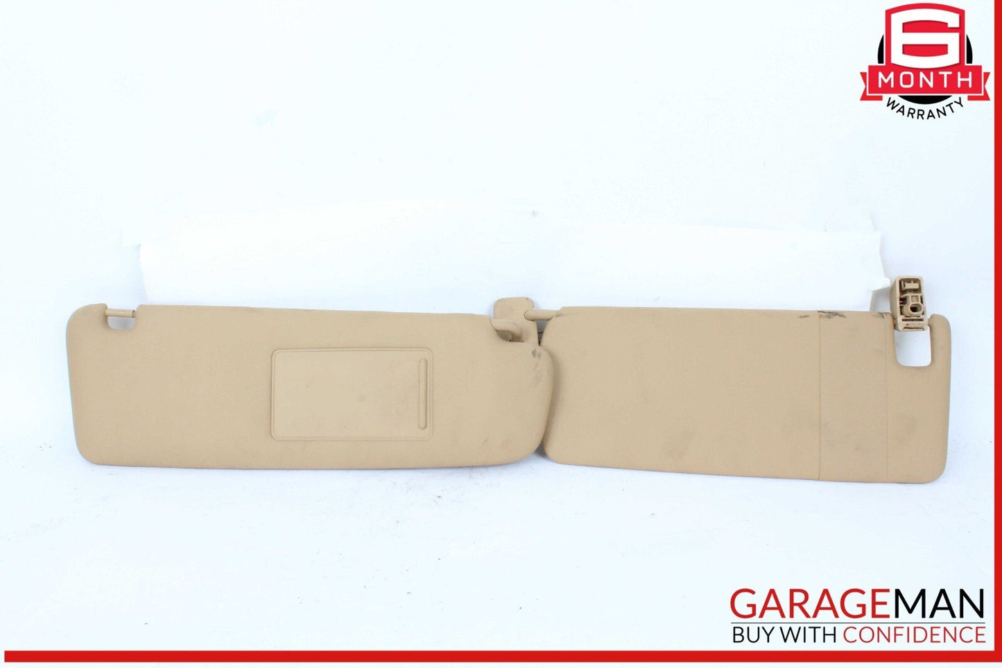 11-18 Porsche Cayenne S 958 Front Right Side Sun Visor Shade Cover OEM