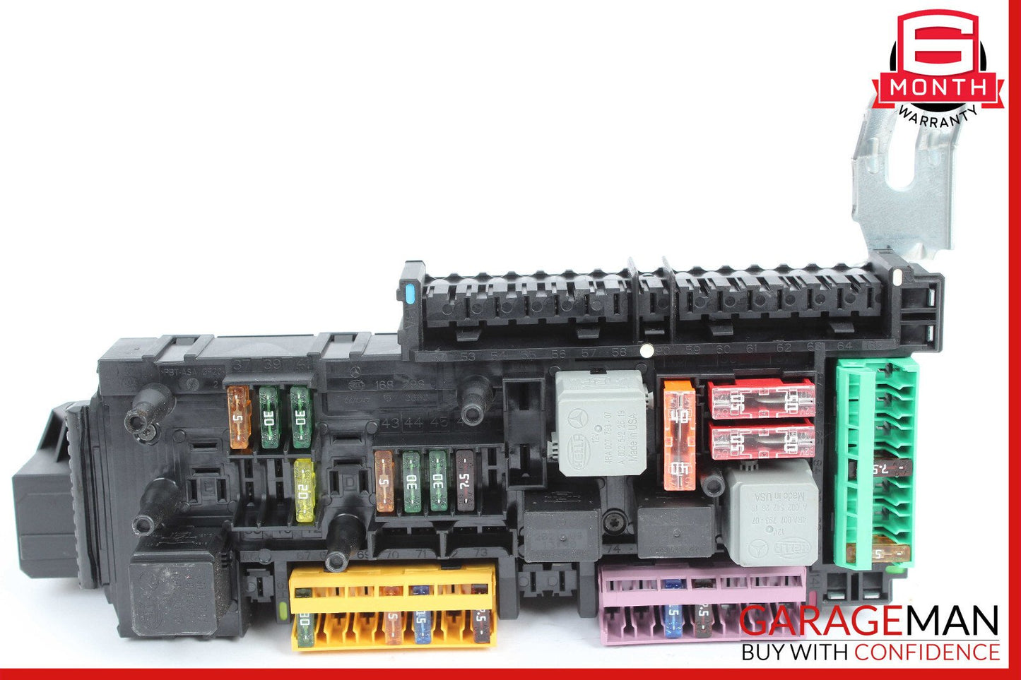10-11 Mercedes W212 E350 E550 Rear Fuse Relay Box SAM Assembly 2129000004 OEM
