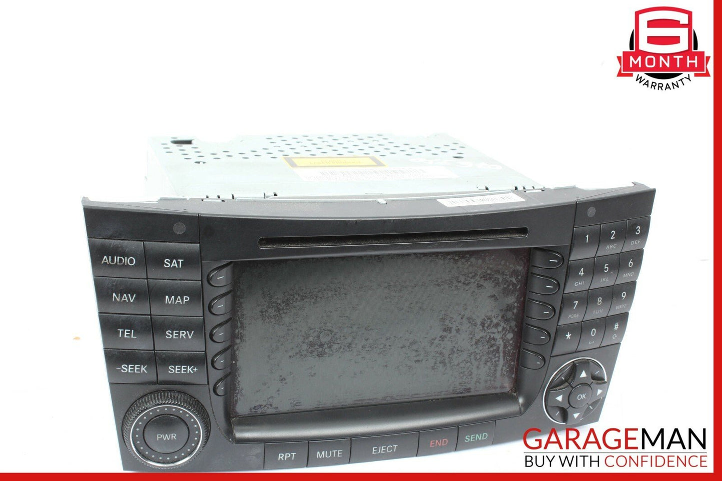 03-08 Mercedes W211 E350 E550 Command Head Unit Navigation Radio CD OEM