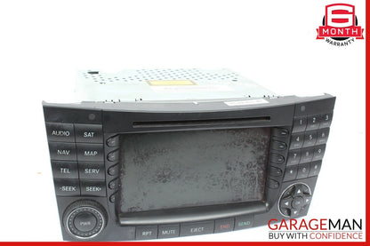 03-08 Mercedes W211 E350 E550 Command Head Unit Navigation Radio CD OEM