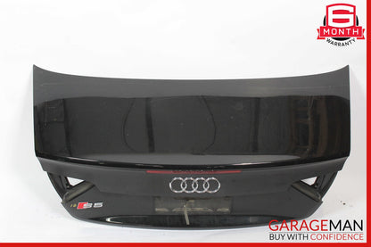 10-17 Audi S5 Rear Trunk Lid Deck Shell Panel OEM
