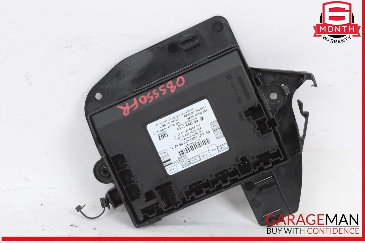 07-13 Mercedes W221 S550 S400 Front Right Side Door Control Module Unit OEM