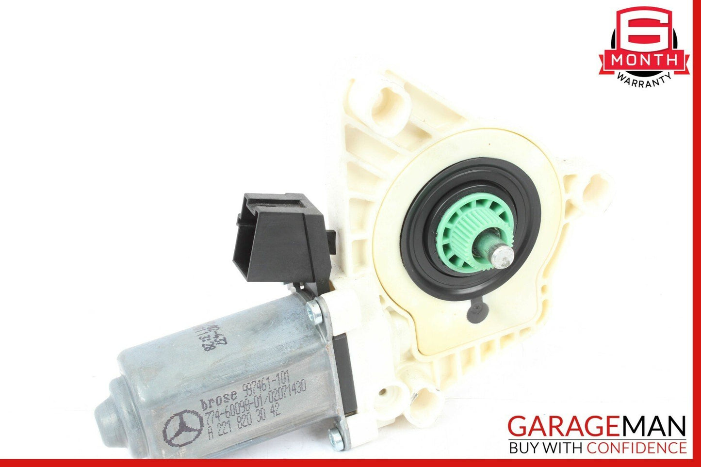 07-13 Mercedes S400 S550 Rear Right Side Door Window Regulator Motor Unit